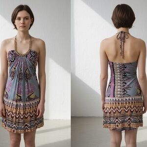 Sky 100% Silk Cocktail Dress Size Small